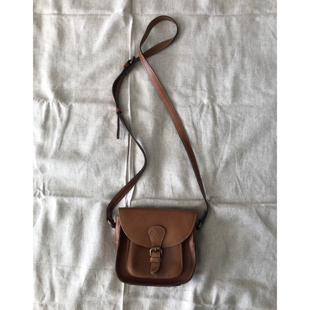 Patricia Nash Italian Leather Crossbody Purse